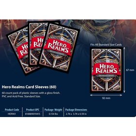 Wise Wizard Games Hero Realms Sleeves 60CT