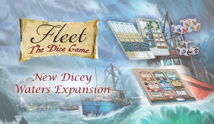Eagle-Gryphon Games Fleet: The Dice Game: Ext. Dicey Waters (EN)