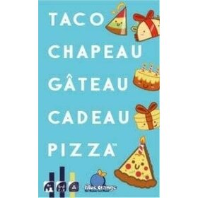 Blue Orange Games Taco, Chapeau, Gâteau, Cadeau, Pizza (FR)