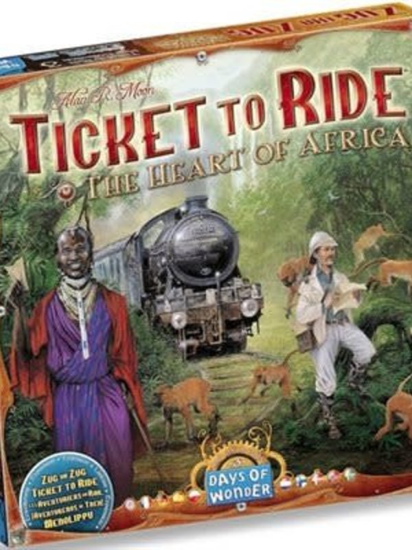 Days of Wonder Les Aventuriers du Rail: Ext. Au Coeur De L'Afrique (ML)