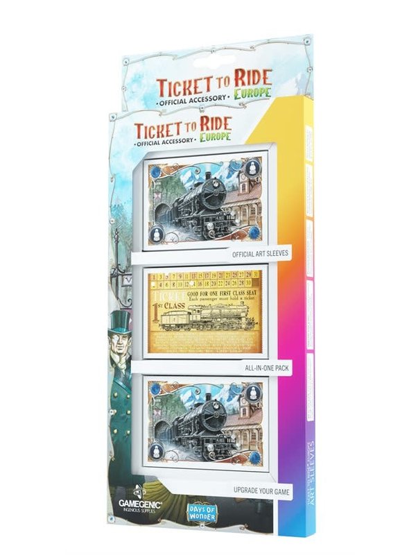 Gamegenic TicketTo Ride: Europe: Art Sleeves