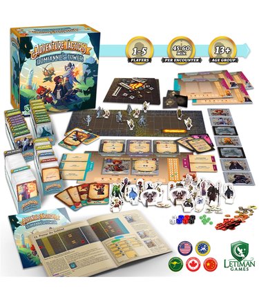 Letiman Games Adventure Tactics: Domianne's Tower (Base Game) (EN) (Kickstarter)