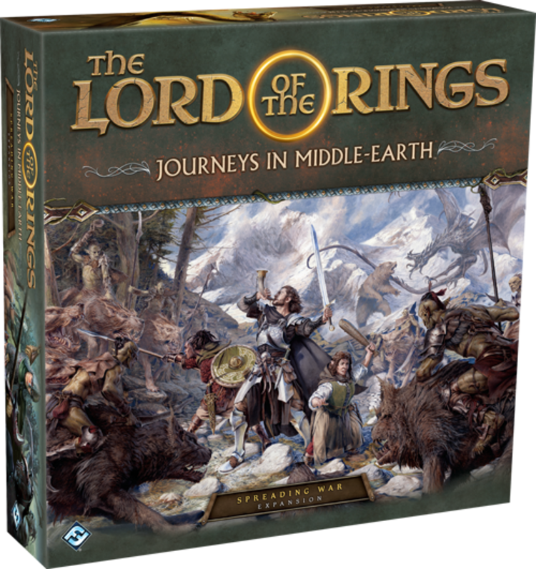 Fantasy Flight Games The Lord Of The Rings: Journeys In Middle-Earth: Ext. Spreading War (EN)