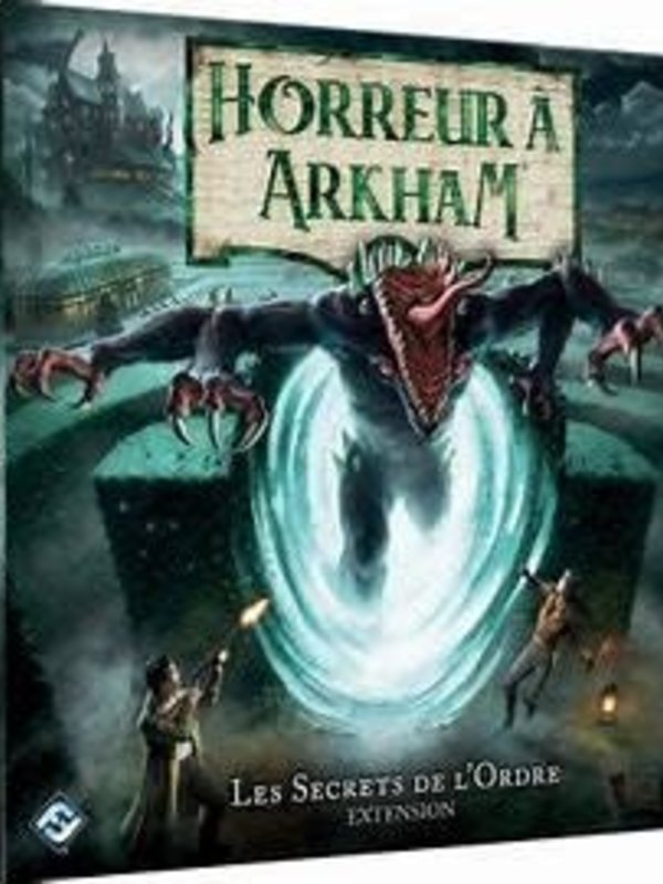 Fantasy Flight Games Horreur À Arkham: 3ème Édition: Ext. Les Secrets De L'Ordre (FR)