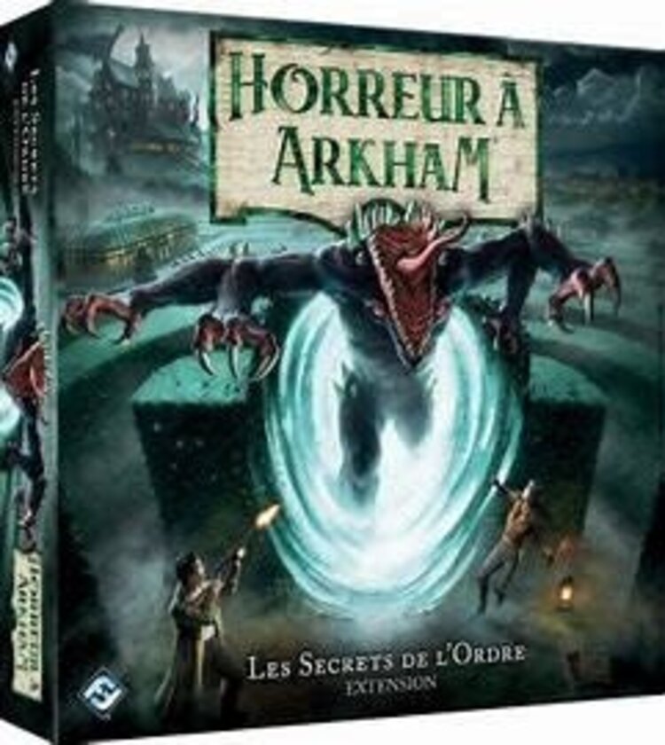 Fantasy Flight Games Horreur À Arkham: 3ème Édition: Ext. Les Secrets De L'Ordre (FR)