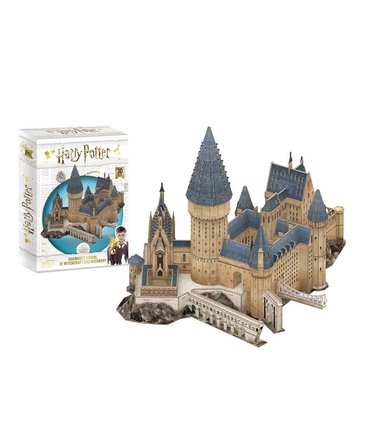 4D Brands International Casse-tête: 3D Puzzle: Harry Potter: Great Hall (187 Pieces)