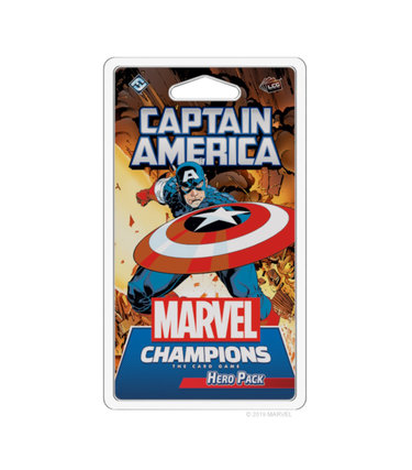 Fantasy Flight Games Marvel Champions: The Card Game: Ext. Captain America Hero Pack (EN)