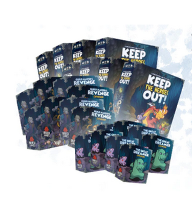 Brueh Games Keep The Heroes Out: (Base+ Stretch Goal+Extension) (EN) (Kickstarter)