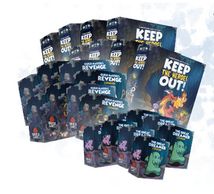 Keep The Heroes Out: (Base+ Stretch Goal+Extension) (EN) (Kickstarter)