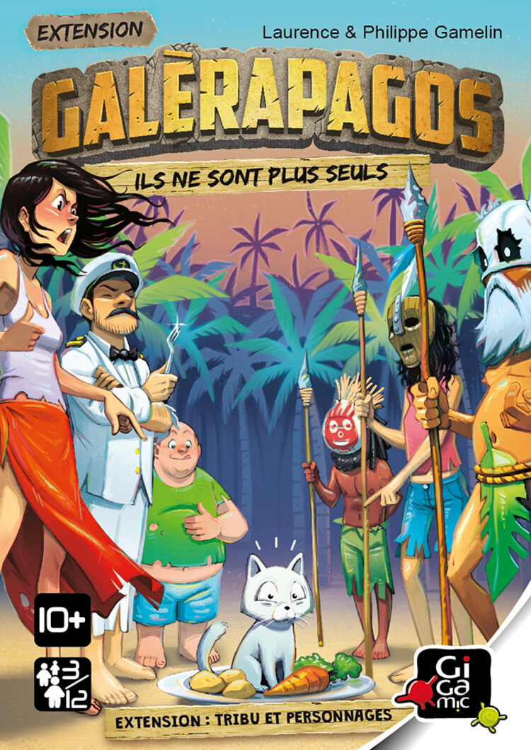 Gigamic Galérapagos: Ext. Tribu Et Personnages (FR)