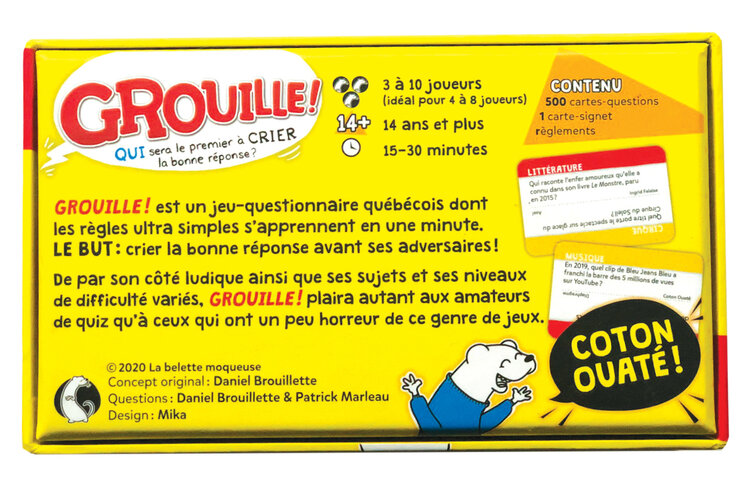La Belette Moqueuse Grouille! (FR)