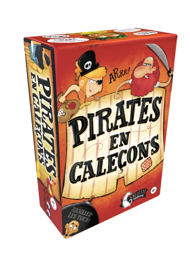 La Belette Moqueuse Pirates En Caleçon (FR)