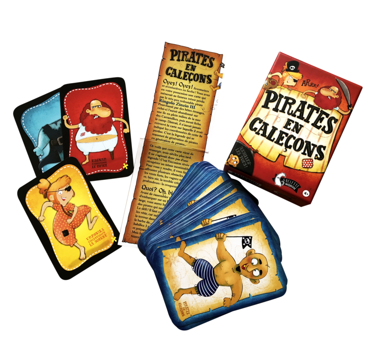 La Belette Moqueuse Pirates En Caleçon (FR)