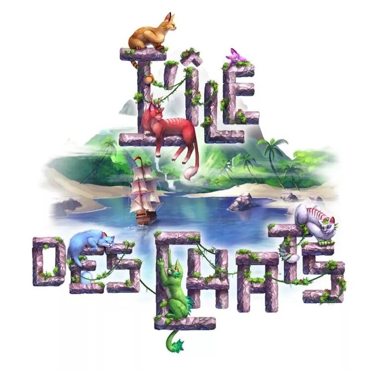 Lucky Duck Games L'Île Des Chats (FR)