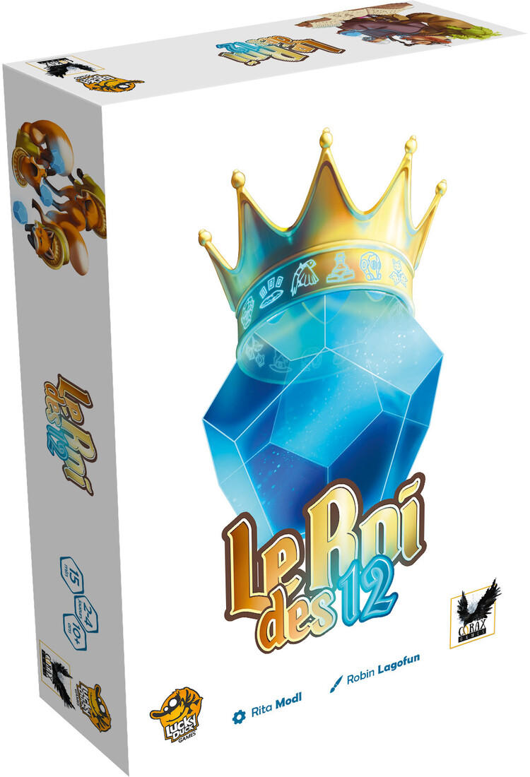 Lucky Duck Games Le Roi Des 12 (FR)