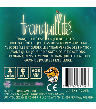 Lucky Duck Games Tranquillité (FR)