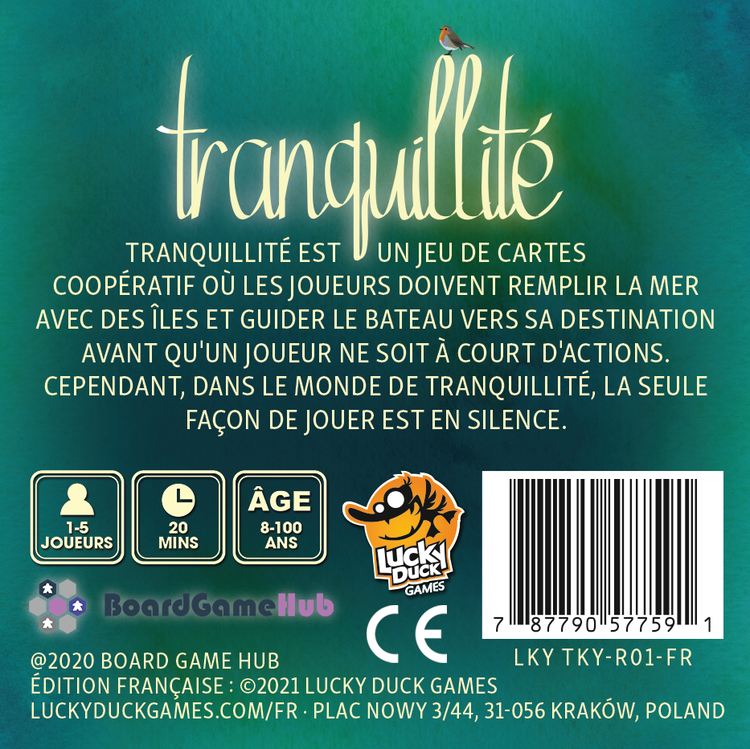 Lucky Duck Games Tranquillité (FR)