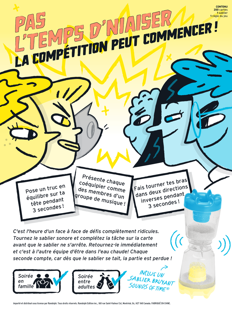 Randolph Pas Le Temps D'Niaiser ! (FR)