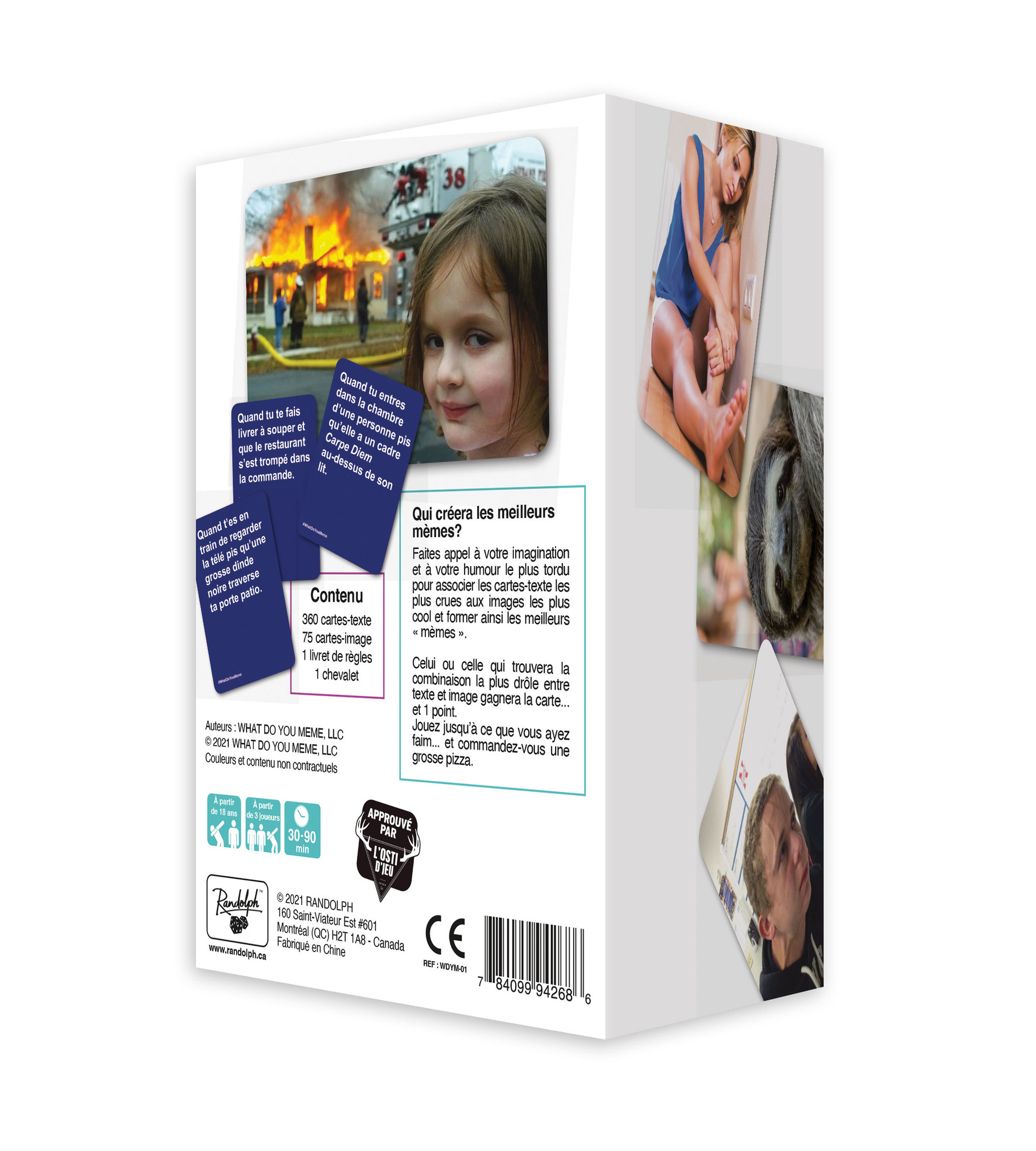 What Do You Meme – Jeu De Cartes Voyage Pour Créer Des Mèmes Drôles Entre Amis, à Partir De 13 Ans