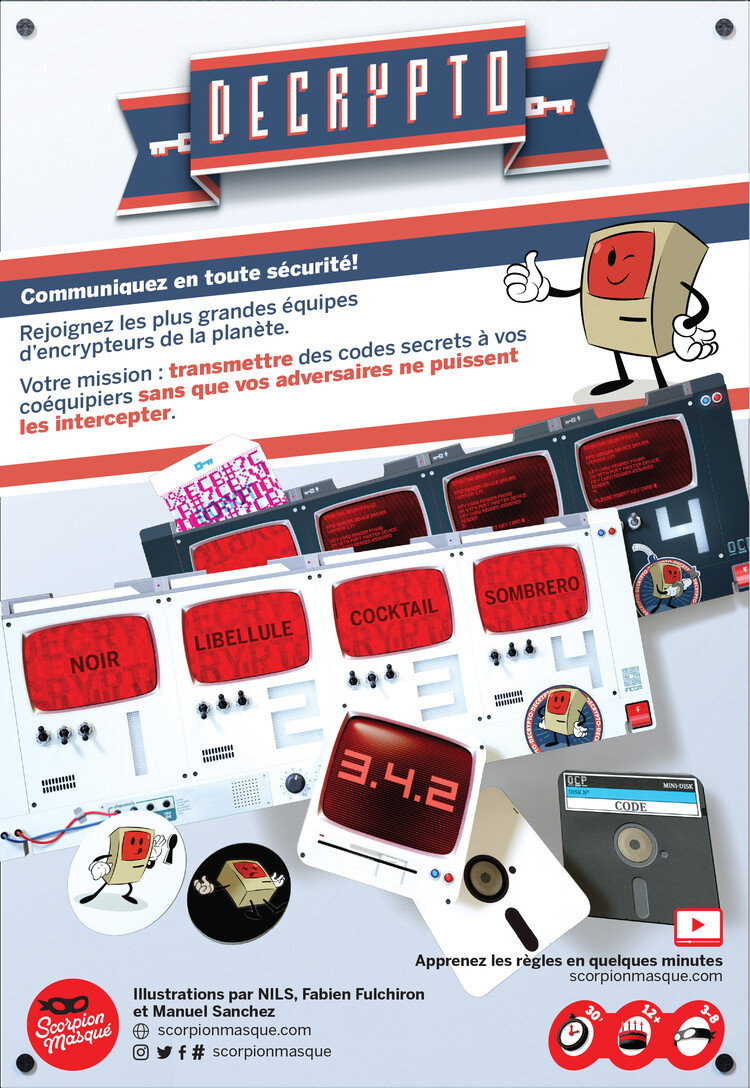 Scorpion Masqué Decrypto (FR)