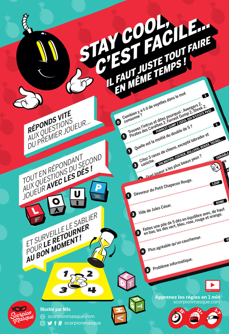 Scorpion Masqué Stay Cool (FR)