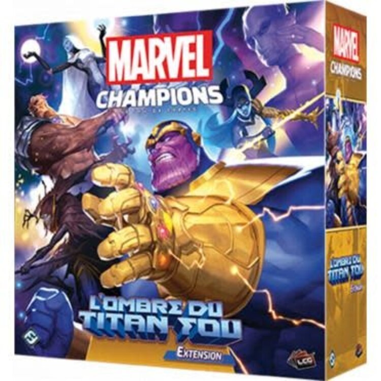 Fantasy Flight Games Marvel Champions JCE: Ext. L'Ombre Du Titan  Fou (FR)