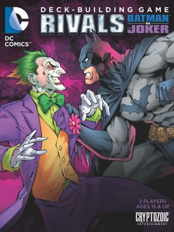 Cryptozoic Entertainment DC Comics  Deck Building Game: Rivals Batman vs Joker (FR)