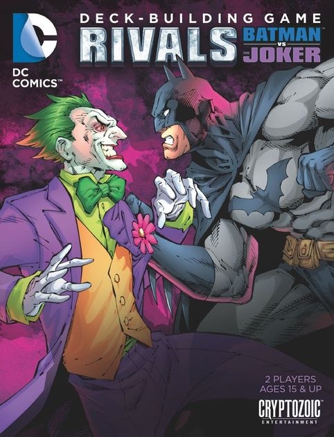 DC Comics  Deck Building Game: Rivals Batman vs Joker (FR)