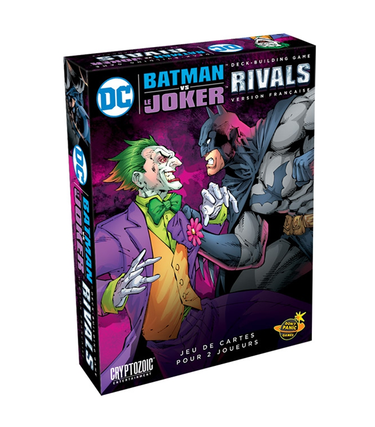 Cryptozoic Entertainment DC Comics  Deck Building Game: Rivals Batman vs Joker (FR)