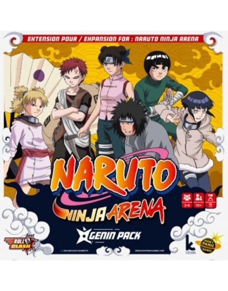 Don't Panic Games Naruto Ninja Arena: Ext. Genin Pack (FR)