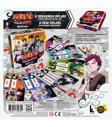 Don't Panic Games Naruto Ninja Arena: Ext. Genin Pack (FR)