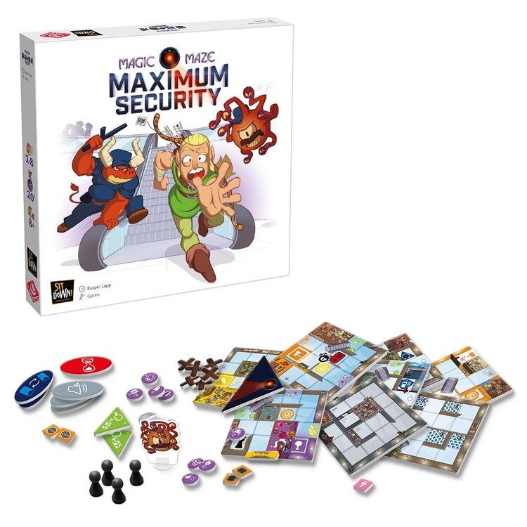 Sit Down Magic Maze: Ext. Maximum Security (FR)