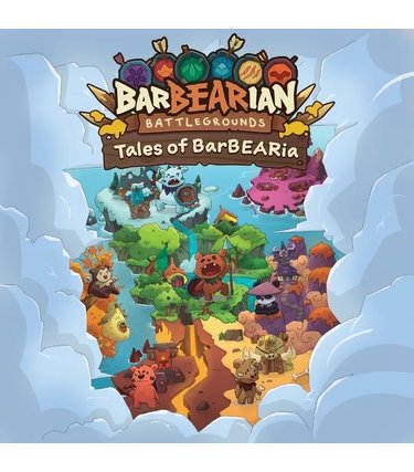 Misc. Boardgames Barbearian Battlegrounds: Tales Of Barberia (EN)