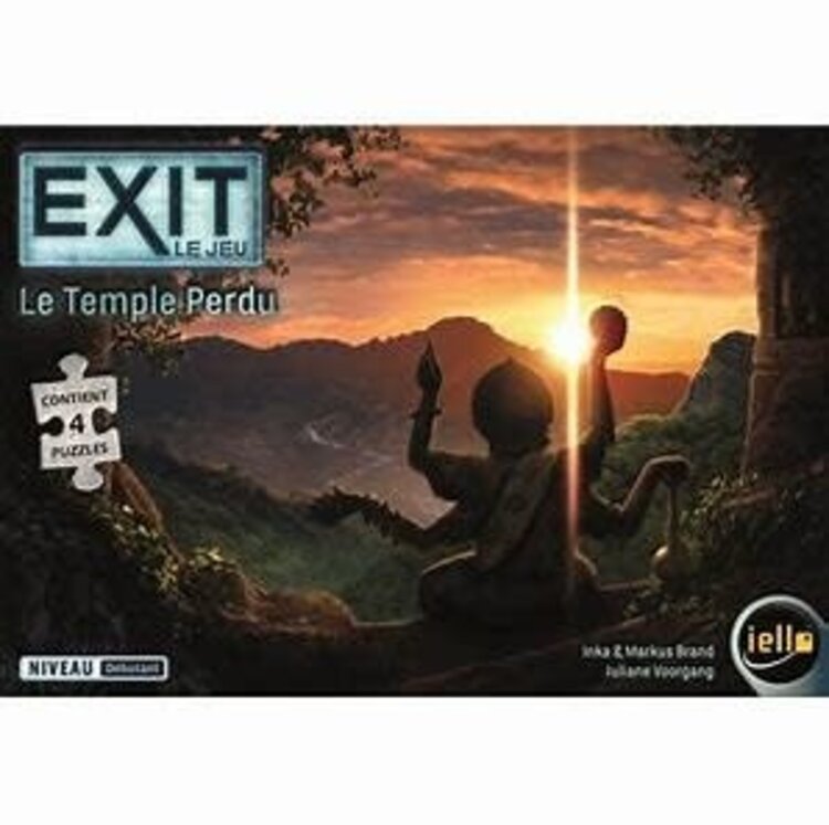 Iello Exit: Le Temple Perdu (Avec Casse-Tête) (FR)