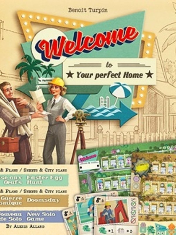 Dude Games Welcome To: Your Perfect Home: Ext. Chasse Aux Oeufs, Guerre Atomique, Mode Solo (ML)