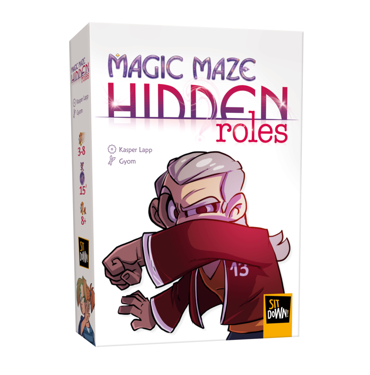 Sit Down Magic Maze: Ext. Hidden Roles (FR)