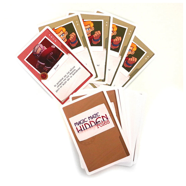 Sit Down Magic Maze: Ext. Hidden Roles (FR)