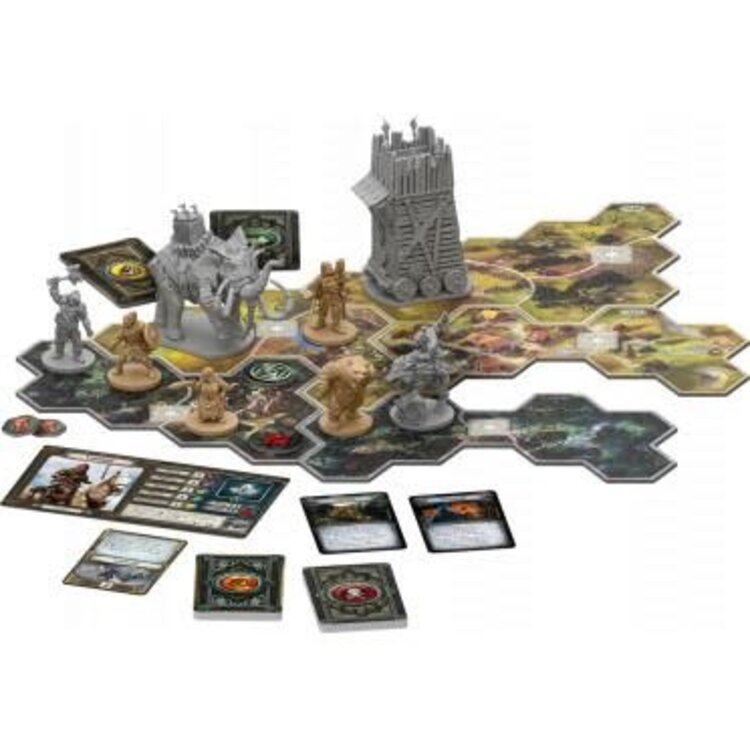 Fantasy Flight Games Le Seigneur des Anneaux : Voyages En Terre Du Milieu: Ext. Guerre ouverte (FR)