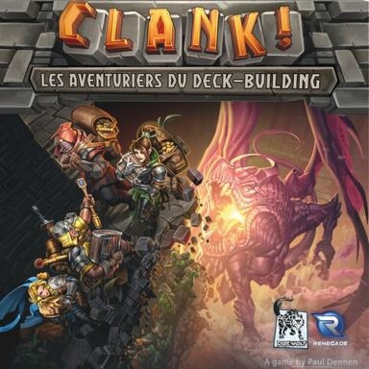 Origames Clank! Les Aventuriers Du Deck-Building (FR)