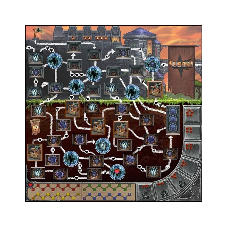 Origames Clank! Les Aventuriers Du Deck-Building (FR)