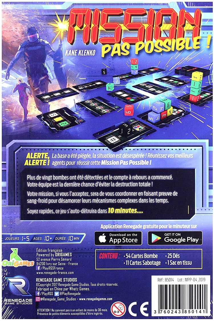 Origames Mission Pas Possible! (FR)