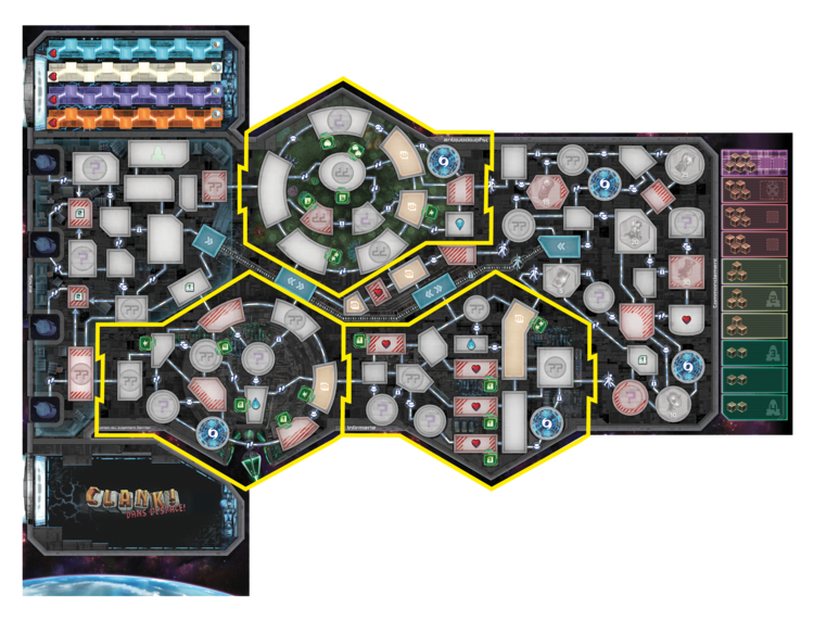 Origames Clank! Dans L'Espace (FR)