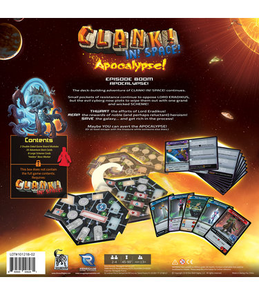 Origames Clank! Dans L'Espace: Ext. Apocalypse! (FR)