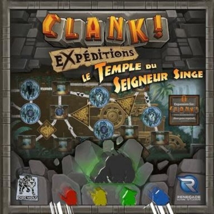 Origames Clank!: Ext. Expeditions: Le Temple Du Seigneur Singe (FR)