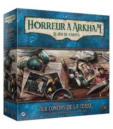 Fantasy Flight Games Horreur À Arkham: Le Jeu De Cartes: Aux Confins De La Terre: Ext. Investigateurs (FR)
