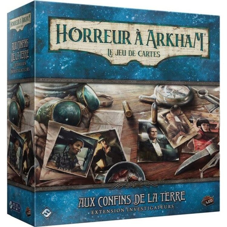 Fantasy Flight Games Horreur À Arkham: Le Jeu De Cartes: Aux Confins De La Terre: Ext. Investigateurs (FR)