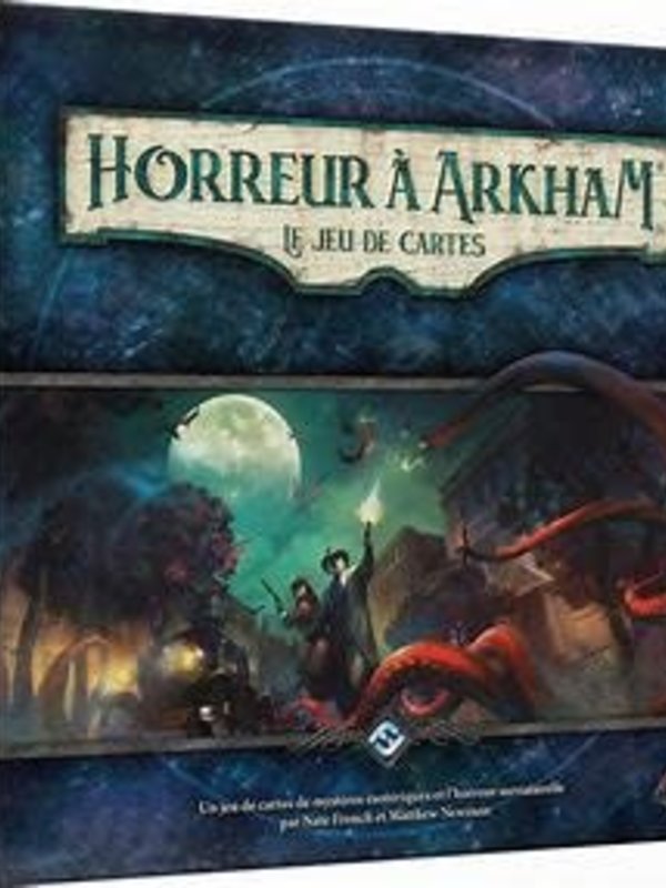 Fantasy Flight Games Horreur À Arkham: Le Jeu De Cartes: Révisé (FR)