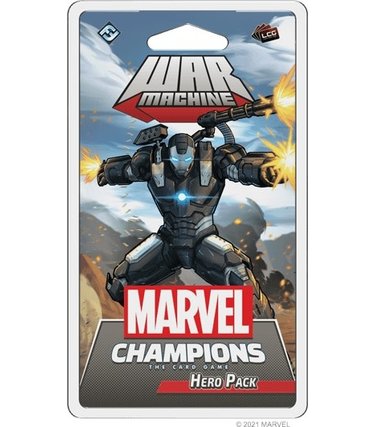 Fantasy Flight Games Marvel Champions JCE: Ext. Warmachine: Paquet Heros (FR)