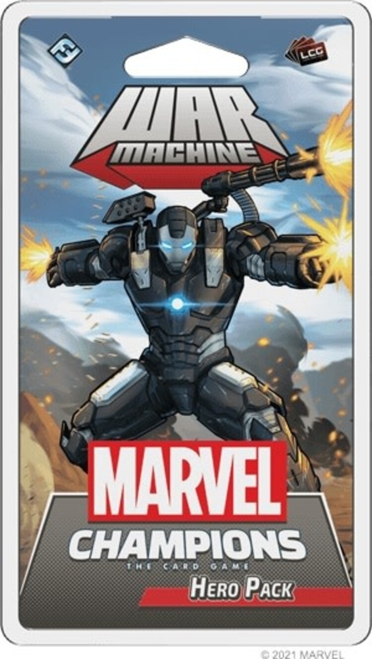 Fantasy Flight Games Marvel Champions JCE: Ext. Warmachine: Paquet Heros (FR)