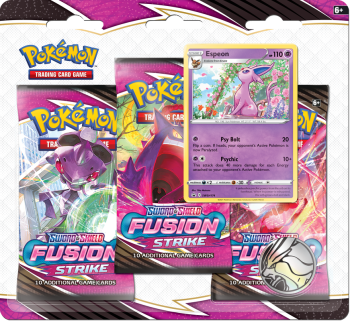 Pokemon: Sword & Shield 8 Fusion Strike 3 Pack Blister (EN)